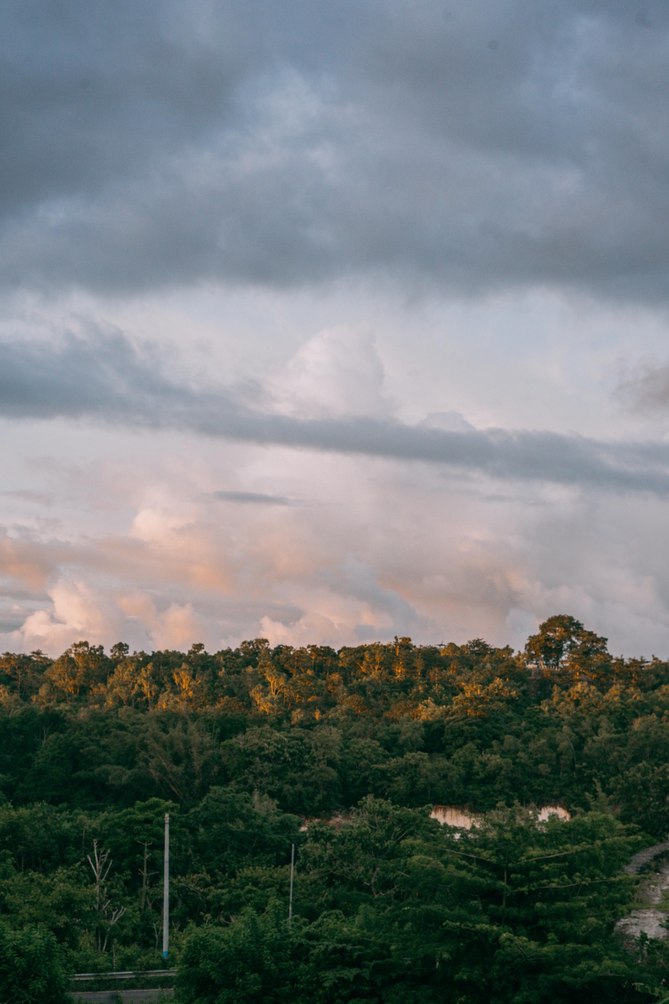 Uluwatu sunset view